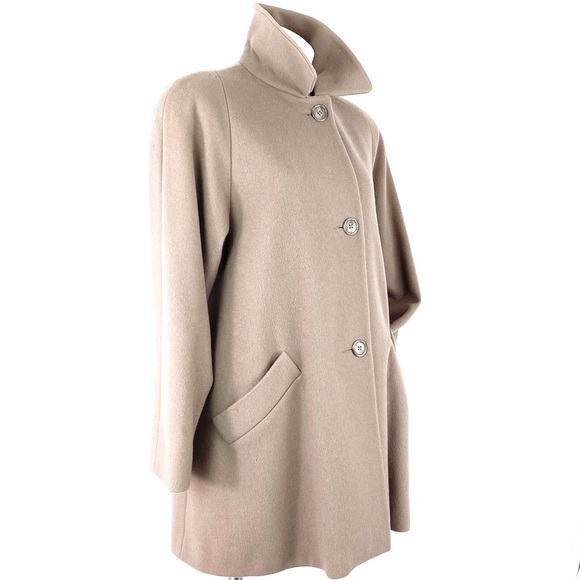 VINTAGE JONES NEW YORK  JONES NEW YORK WOOL SWING COATS SZ L - Picture 3 of 15